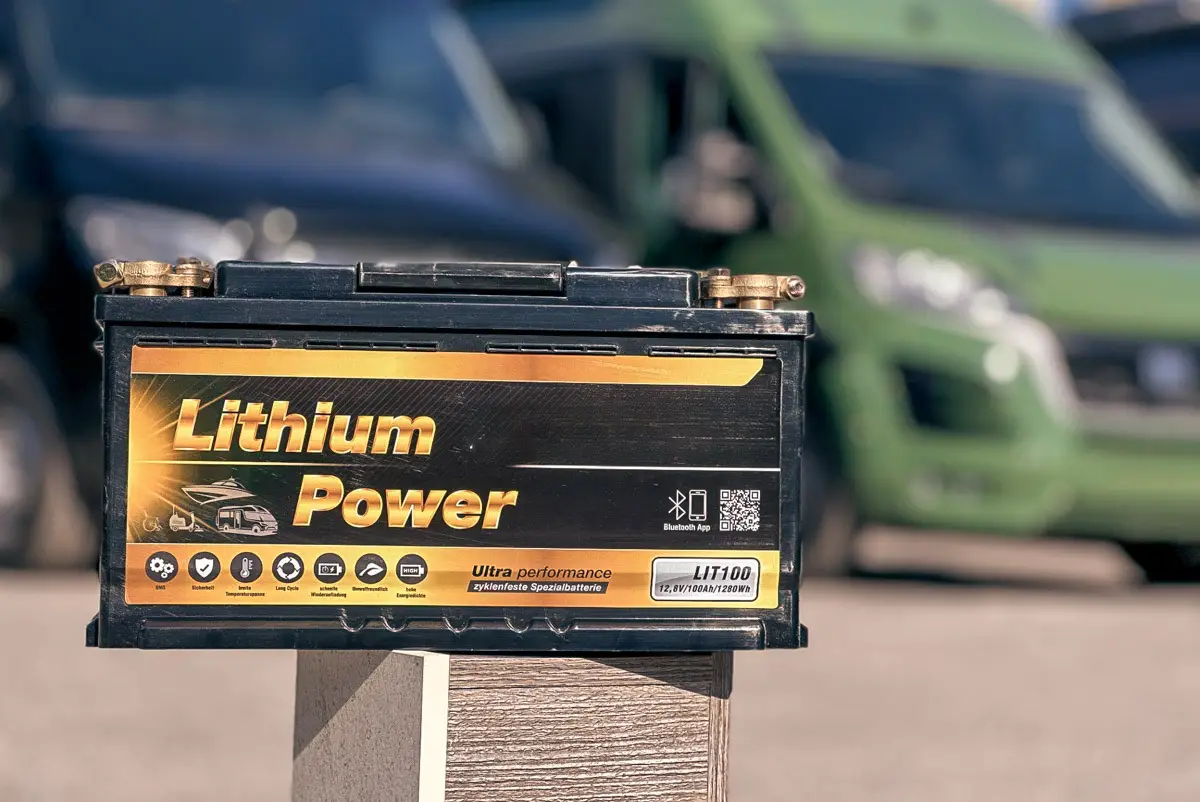 100Ah Lithium-Stromsystem