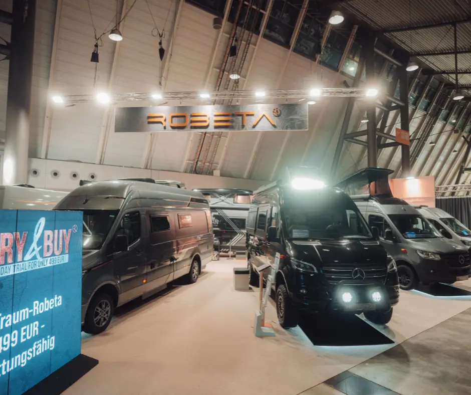 Robeta Campervan-Innovationen für 2026 auf der CMT Stuttgart vorgestellt
